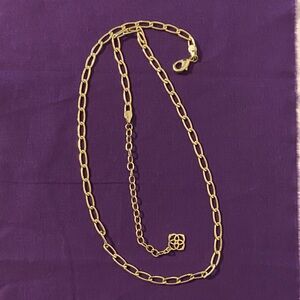 Kendra Scott Gold Link Necklace
